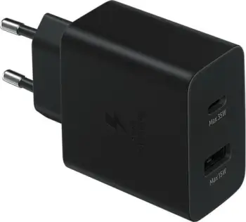 Karikues Samsung Power Adapter Duo 35W, USB Type-C + Micro USB, i zi