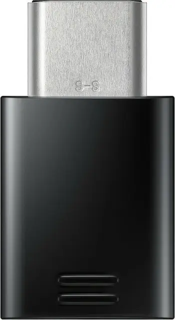 Adapter Samsung Micro USB në USB Type-C, i zi