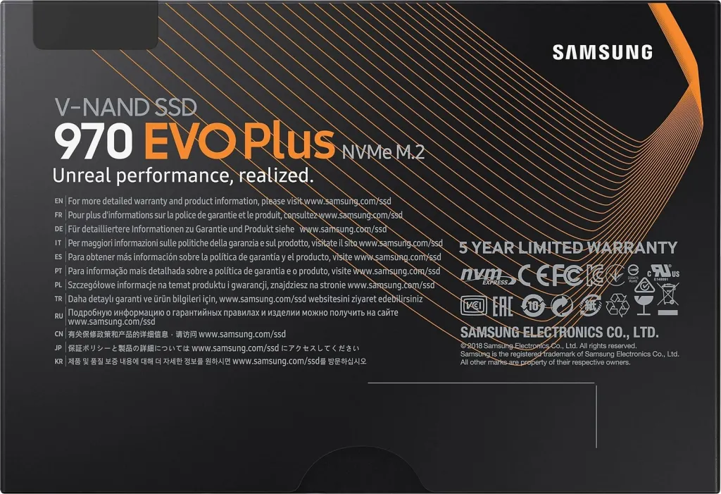 Disk SSD Samsung 970 EVO Plus, 2TB, M.2 NVMe PCIe 3.0, 3500 MB/s, i zi - 5
