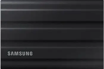 SSD portabël Samsung MU-PE4T0S, 4 TB, USB Type-C, 3.2 Gen 2, 1050 MB/s, Mbrojtje me fjalëkalim, E zezë