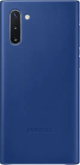 Mbrojtës lëkure Samsung për Samsung Note 10, i kaltër