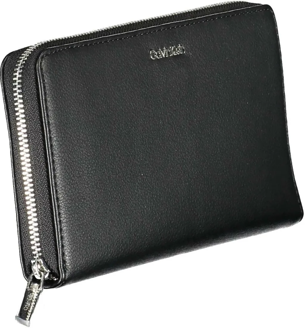 Portofol femra Calvin Klein, e zezë - 2