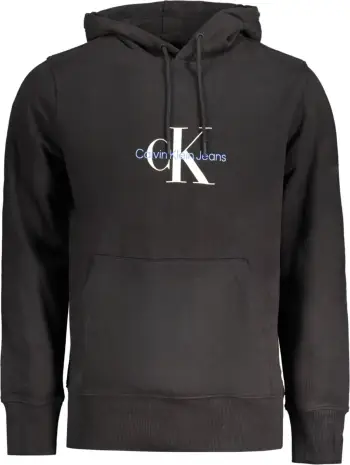 Duks me kapuç CALVIN KLEIN meshkuj, i zi