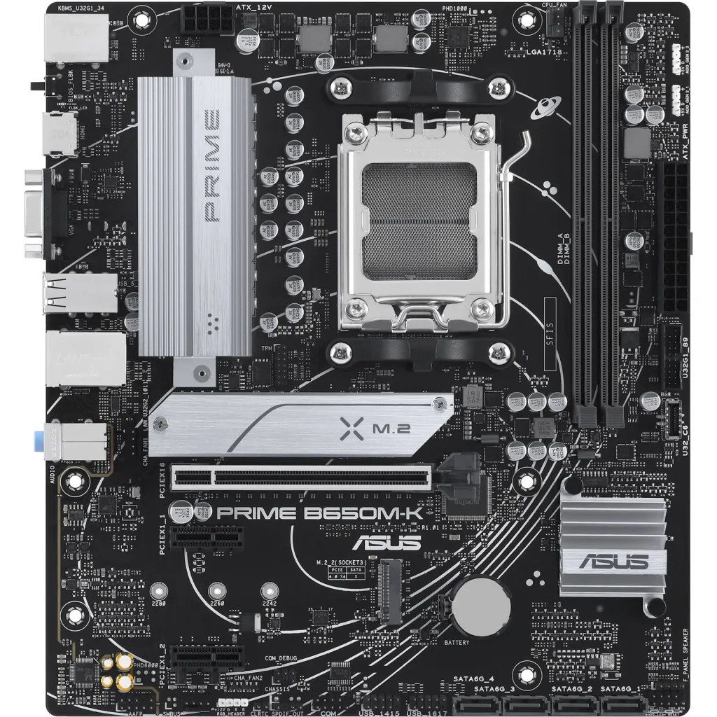 Pllakë amë Asus AMD B650 Micro-ATX - 2