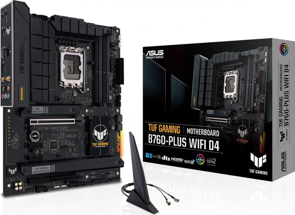 Pllakë amë Asus TUF Gaming B760-Plus Wi-Fi D4 - 1