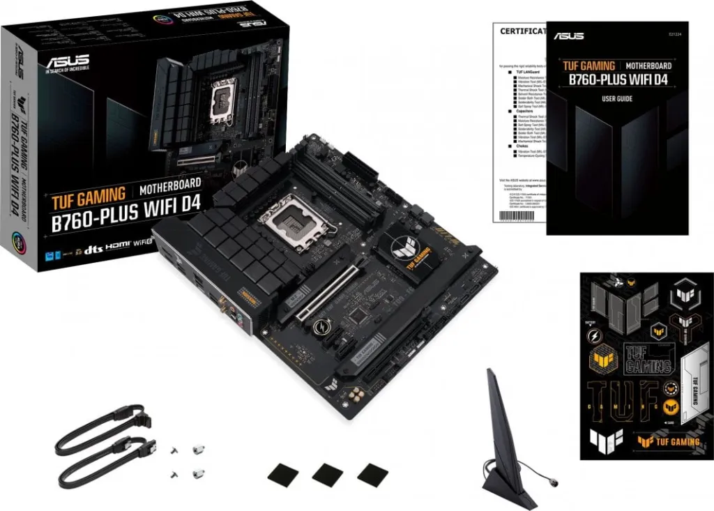 Pllakë amë Asus TUF Gaming B760-Plus Wi-Fi D4 - 8