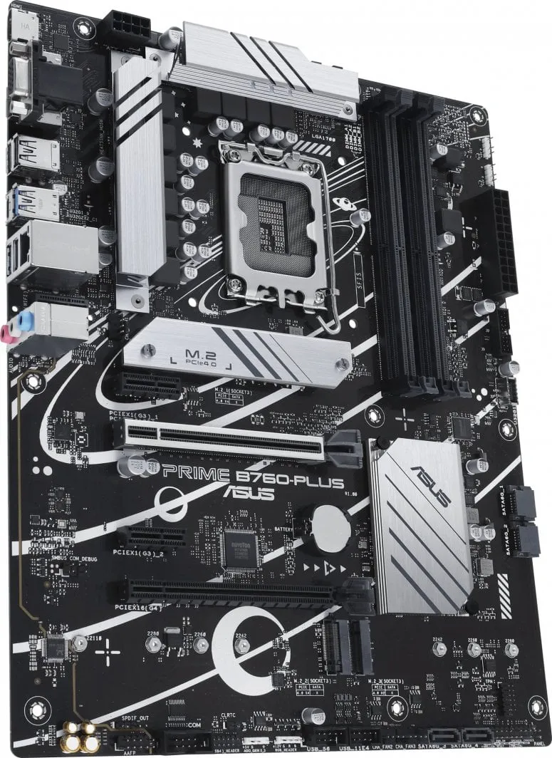 Pllakë amë Asus PRIME B760-Plus, Intel B760, Socket 1700, 4 slota, ATX - 4