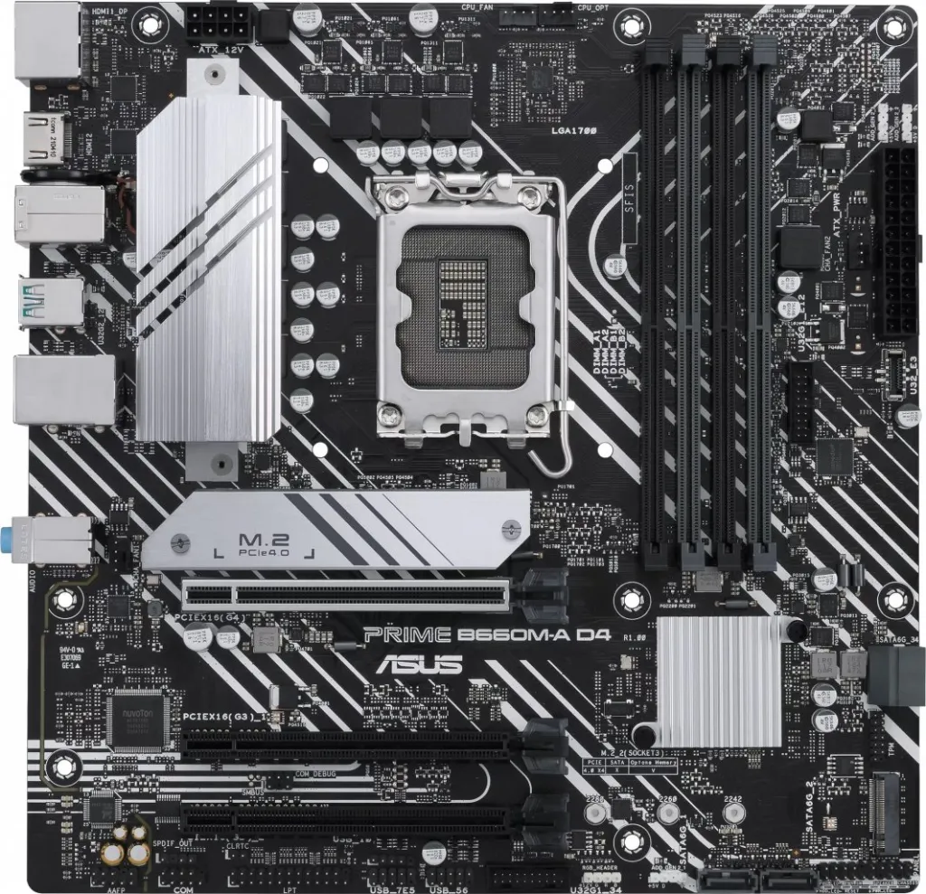 Pllakë amë Asus Prime B660M-A D4-CSM - 2