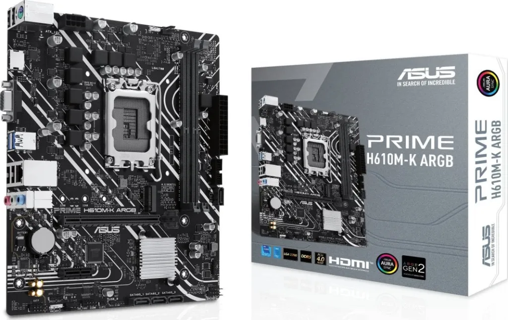 Pllakë amë Asus PRIME H610M-K ARGB - 5