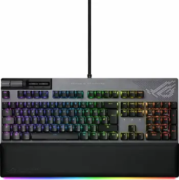 Tastierë mekanike ASUS ROG Strix Flare II Animate, RGB, QWERTZ, e zezë