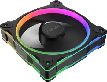 Ventilatorë për kasë kompjuteri ASUS Prime MR120 Fan ARGB, 12 cm, 3 copë, Zi