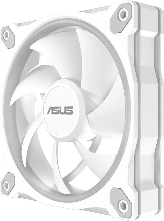Ventilator kompjuteri ASUS Prime MR120, 12 cm, ARGB, i bardhë - 12