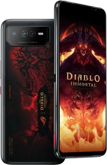 Celular ASUS ROG Phone 6 Diablo Immortal Edition, 16 GB, 512 GB, 50 MP, Android 12, Hellfire Red - 1