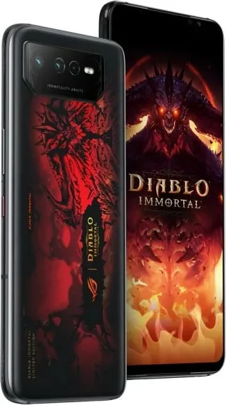 Celular ASUS ROG Phone 6 Diablo Immortal Edition, 16 GB, 512 GB, 50 MP, Android 12, Hellfire Red - 3