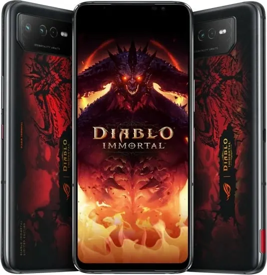 Celular ASUS ROG Phone 6 Diablo Immortal Edition, 16 GB, 512 GB, 50 MP, Android 12, Hellfire Red - 7