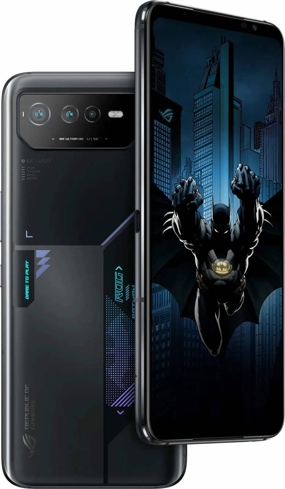 Celular ASUS ROG Phone 6 BATMAN Edition, 12 GB, 256 GB, 50 MP, Android 12, Black - 7