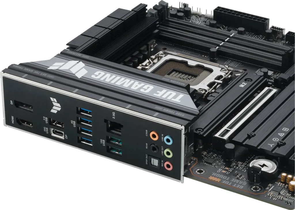 Pllakë amë ASUS TUF Gaming B860M Plus, Intel B860, DDR5, Micro ATX - 6