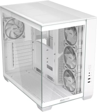 Kase gaming Asus A32 Plus ARGB, ATX, 4 ventilatorë ARGB, e bardhë - 3