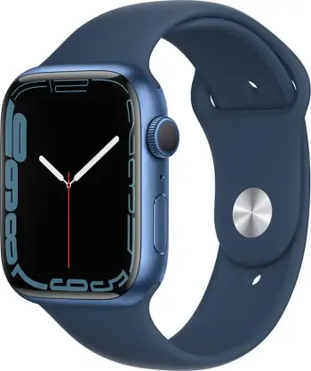 Smartwatch Apple Watch Series 7 45mm alumini blu, rrip sport Abyss Blue