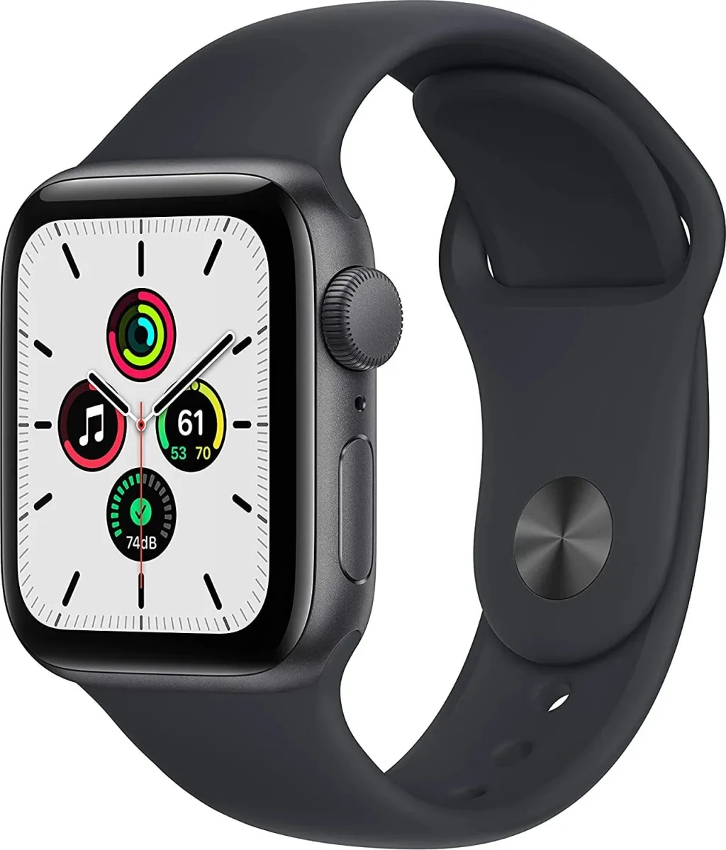 Smartwatch Apple Watch SE 40mm Space Grey Aluminium Case/Midnight Sport Band - 1