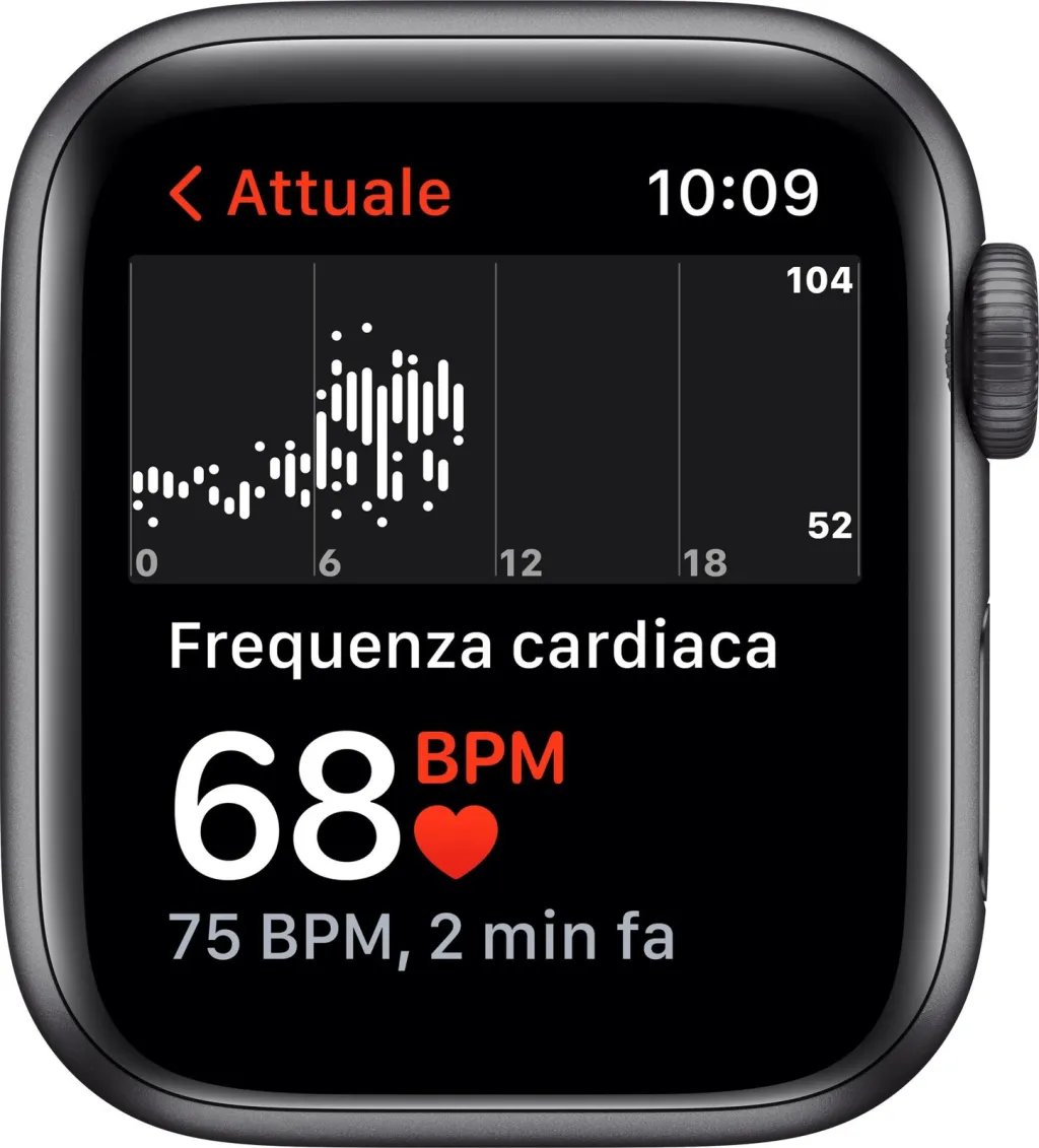 Smartwatch Apple Watch SE 40mm Space Grey Aluminium Case/Midnight Sport Band - 4