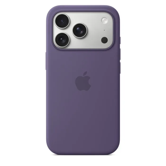 Apple iPhone 17 Pro Silicone Case with MagSafe, Purple Fog - 1