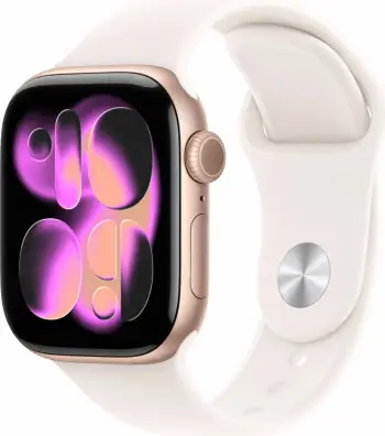 Smartwatch Apple Watch S11, alumini, 42mm, LTE, memorje 64-bit, rrip sportiv rozë