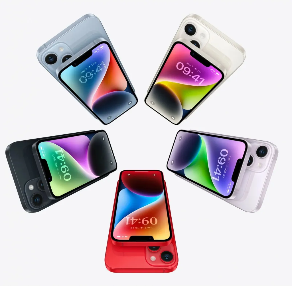 Celular Apple iPhone 14 256GB blu - 4