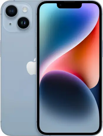 Celular Apple iPhone 14 256GB blu