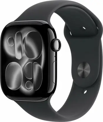Smartwatch Apple Watch S11, alumini, 46mm, diamantschwarz, rrip sportiv i zi