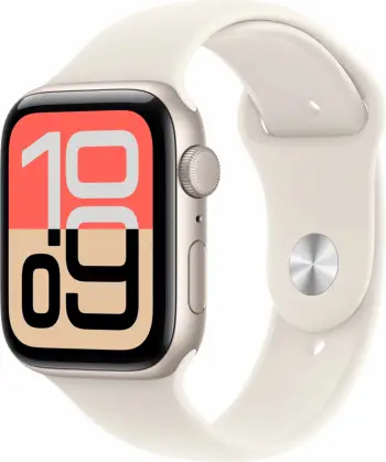 Smartwatch Apple Watch SE 3, 44mm, alumini, Polarstern