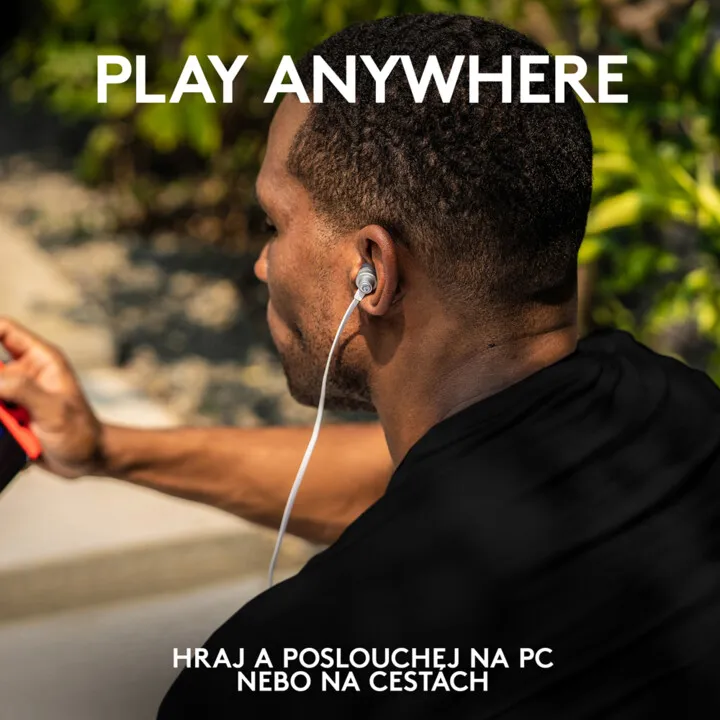Dëgjuese Logitech G333, të bardha - 2