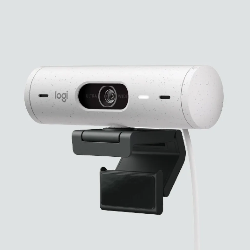Ueb kamerë Logitech Brio 500, e bardhë - 1
