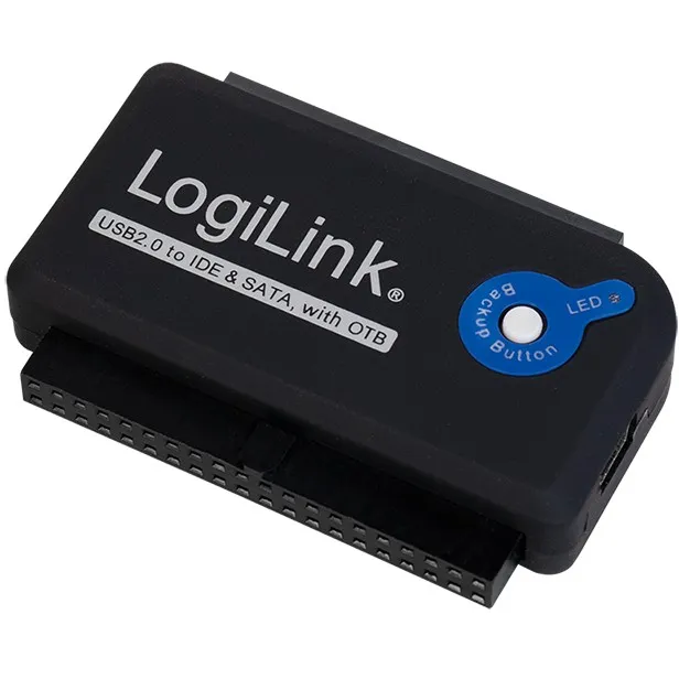Adapter LogiLink USB 2.0 > 2.5″ + 3.5″ IDE & SATA – Zezë - 1