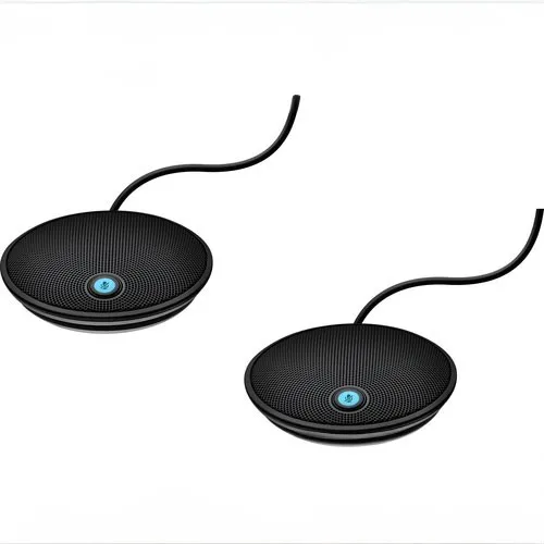 Mikrofon tavoline Logitech, Wireless, Omnidirectional, i zi - 1