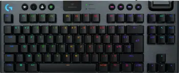 Tastierë gaming Logitech G915 X LIGHTSPEED TKL wireless, FR, e zezë