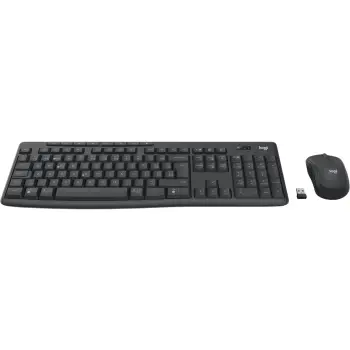 Combo (Tastierë & Maus) Logitech MK370 for Business / Wireless + Bluetooth / CH – Zezë