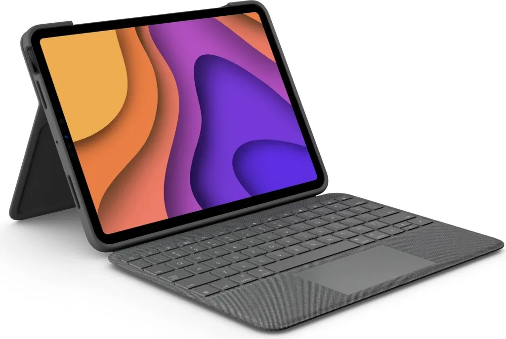 Tastierë me mbështjellës Logitech Folio Touch për iPad Air 4th Gen, gri - 2