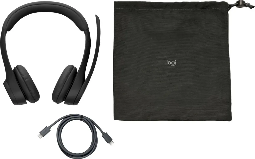 Kufje Logitech Zone 305, mikrofon, midnight black - 6