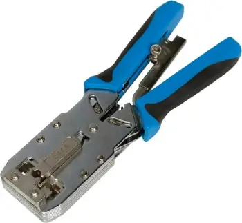 Mjet Multifunksional Logilink WZ0035, për RJ45, RJ12, RJ11, ngjyrë zi-kaltër