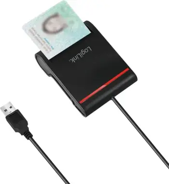 Lexues kartelash LogiLink CR0047 Smart ID, USB 2.0, i zi