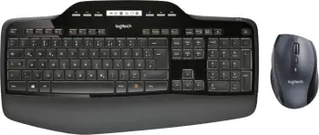 Set tastierë dhe maus Logitech MK710, wireless, QWERTZ, e zezë