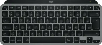 Tastierë Logitech MX Keys Mini për Mac, Wireless, Bluetooth, Scissor key switch, QWERTZ, LED, E zezë, Gri