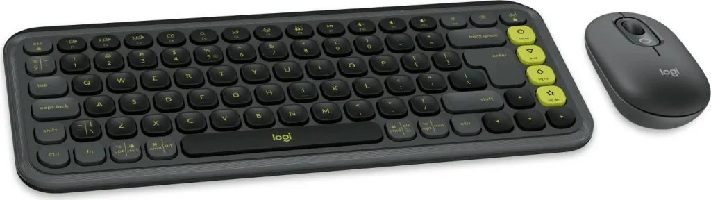Tastierë dhe maus Logitech POP ICON COMBO, Bluetooth, mini, grafit - 2