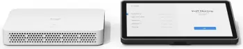 Panel konferencash Logitech BASE BUNDLE ROOMMATE AND TAP, ekran me prekje, i zi