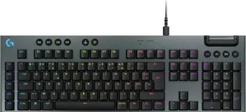 Tastierë gaming Logitech G915 X, me kabllo, FR, e zezë