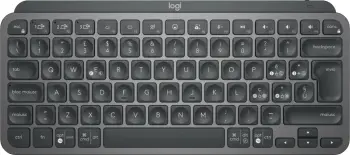 Tastierë Logitech MX Keys Mini for Business, wireless, kompakte, gri e errët