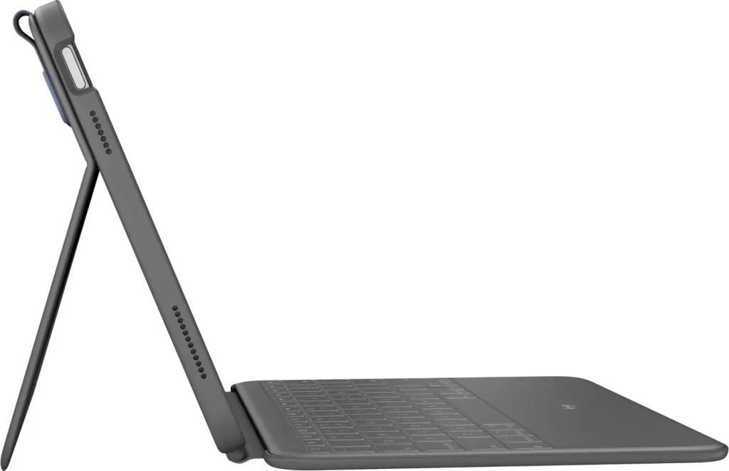 Mbështjellës me tastierë Logitech Rugged Folio për iPad 10th Gen, gri - 3