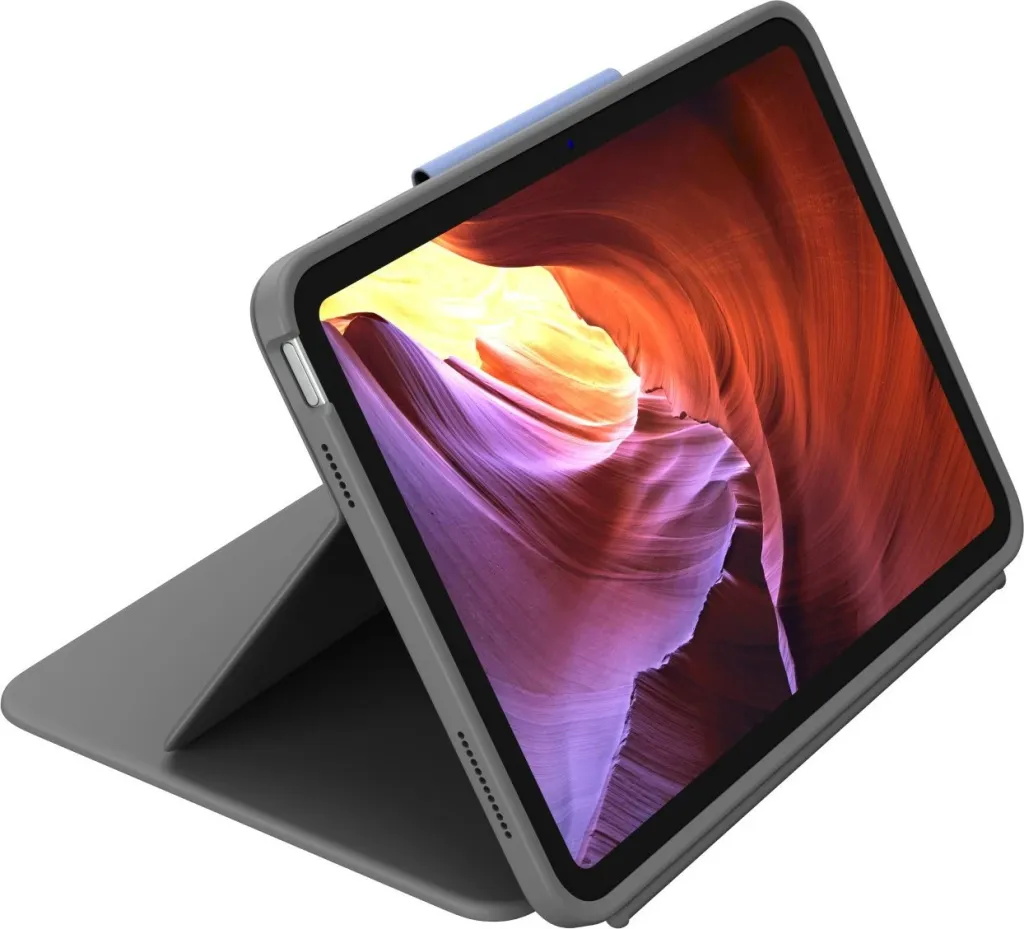 Mbështjellës me tastierë Logitech Rugged Folio për iPad 10th Gen, gri - 5