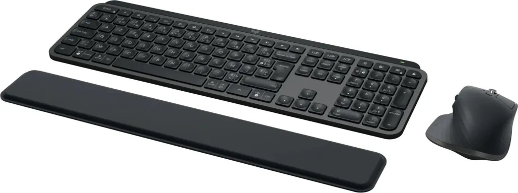Set maus dhe tastierë Logitech 920-010927, wireless, AZERTY, LED, Graphite - 1